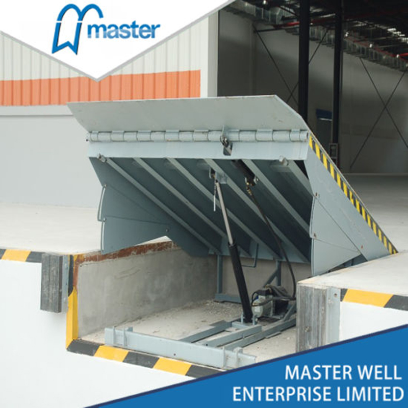 30000ibs Hydraulic Cylinder Movable Loading Dock Leveler Platform