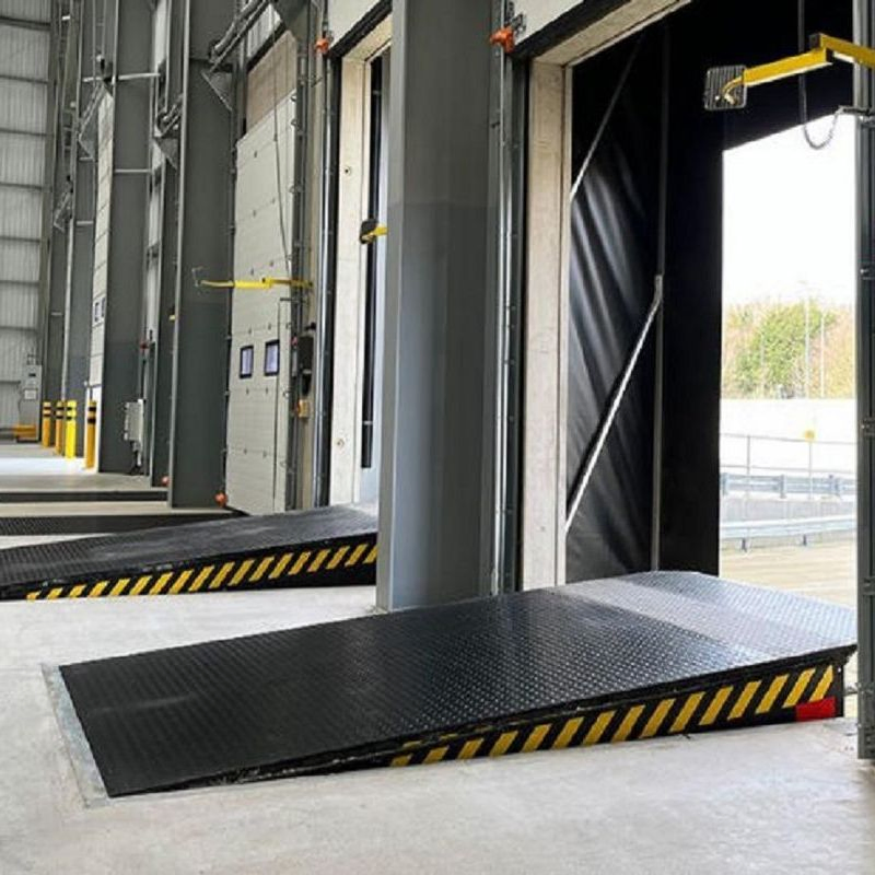 Heavy-Duty High-Strength Loading Dock Bridge for Frozen Meat Processing Plants
