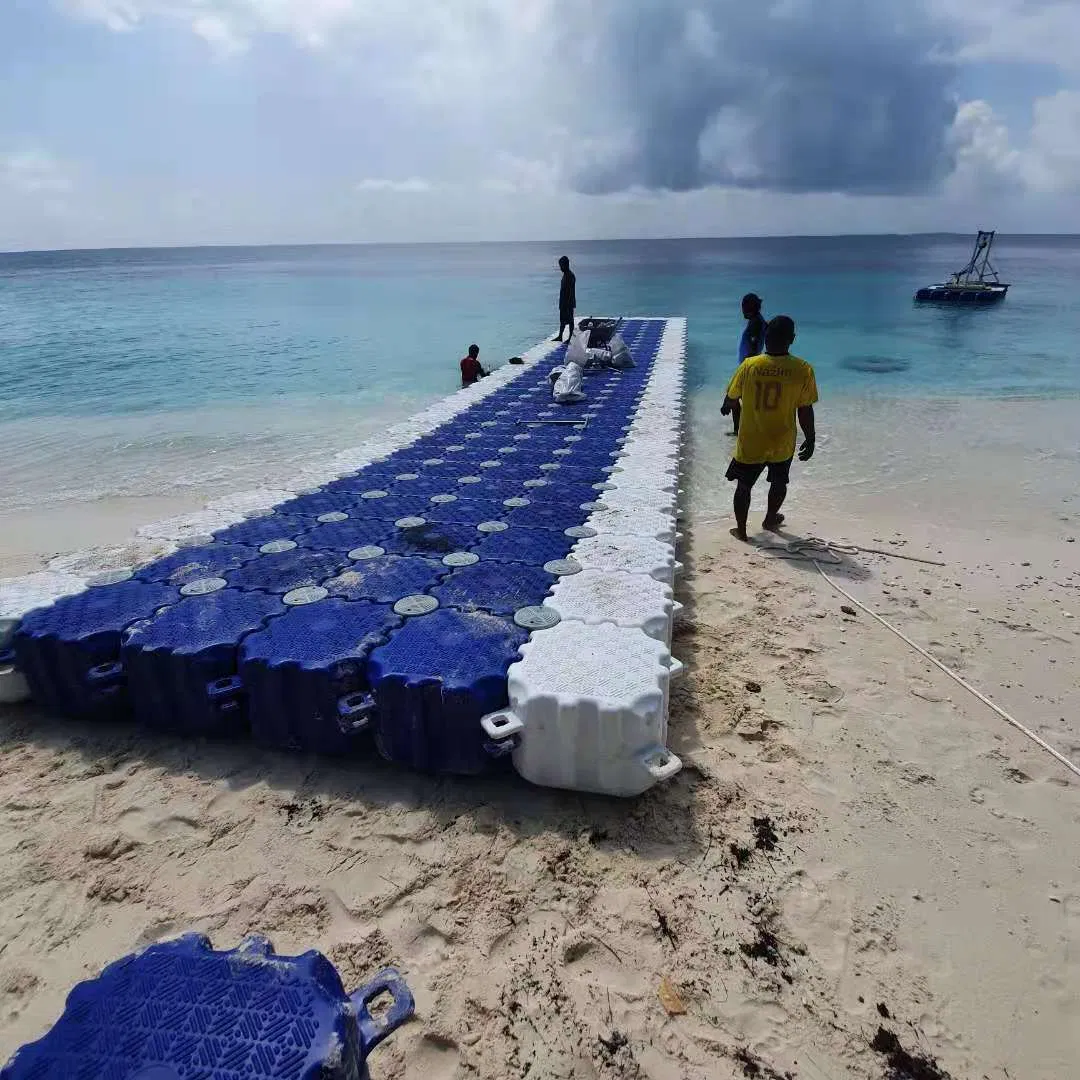 Floating Lake Platform with Double Cube 100*50*40cm