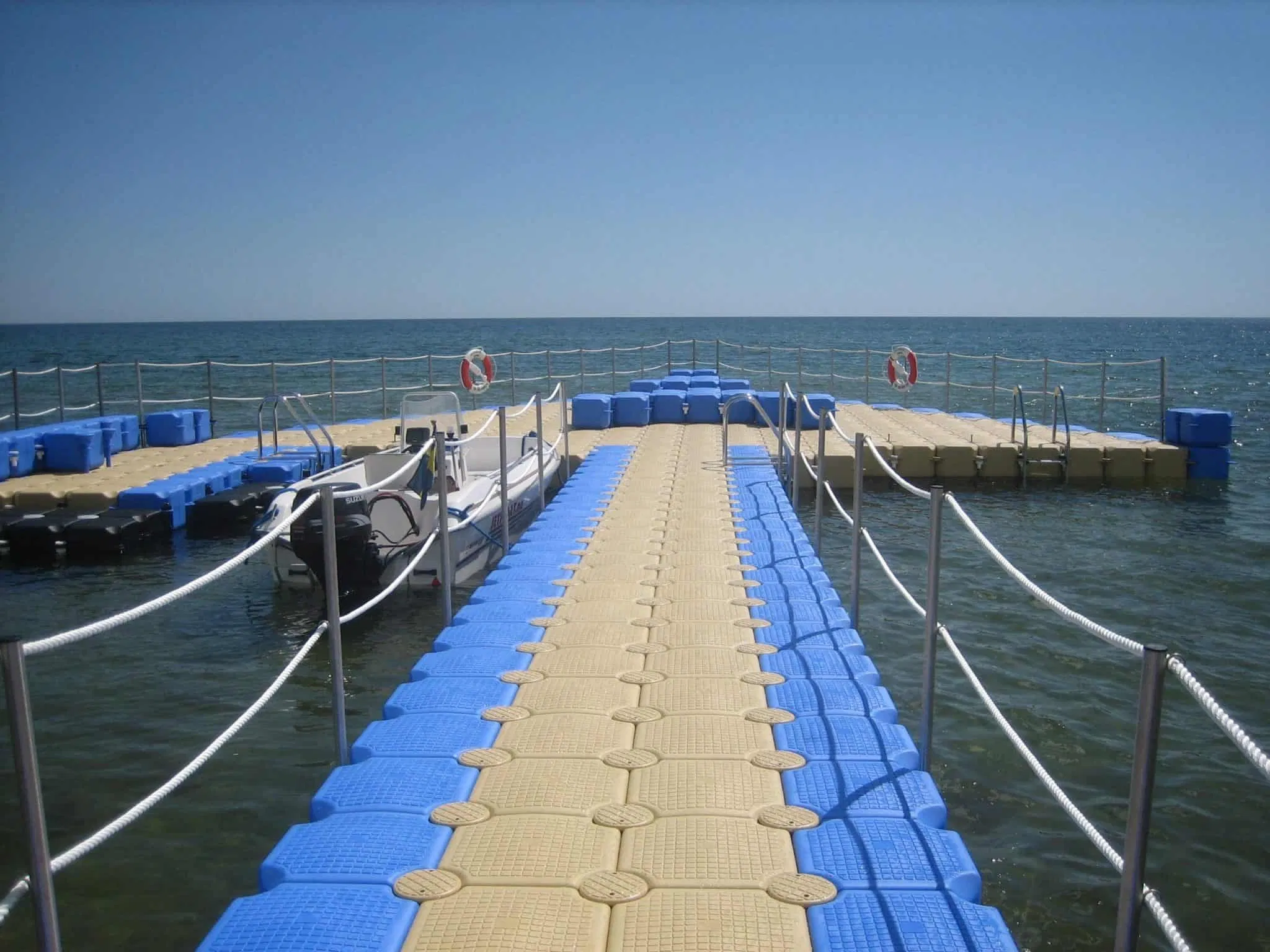 Floating Bridge Trestle Platform Marine Modular Pontoon Jet Ski Floating Dock