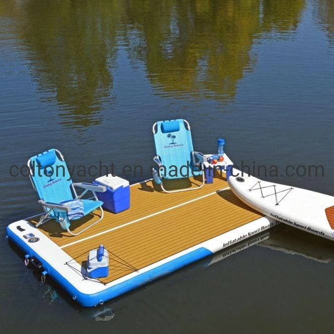Swim Platform, Custom Inflatable Platform with Dwf