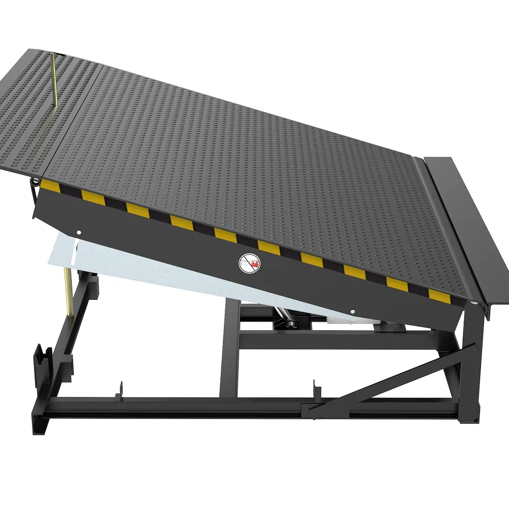Industrial Metal Safety Protection Intelligent Stable Vertical Storing Hydraulic Dock Pit Leveler