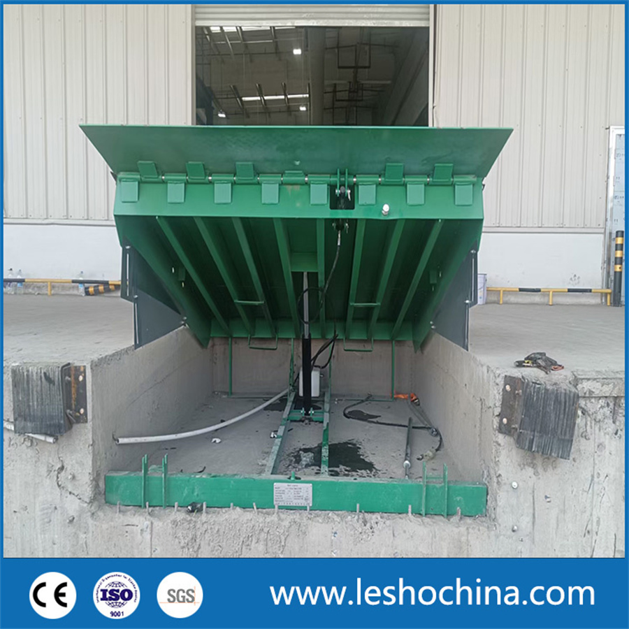 Mechanical Edge of Dock Leveler for Warehouse Loading Area