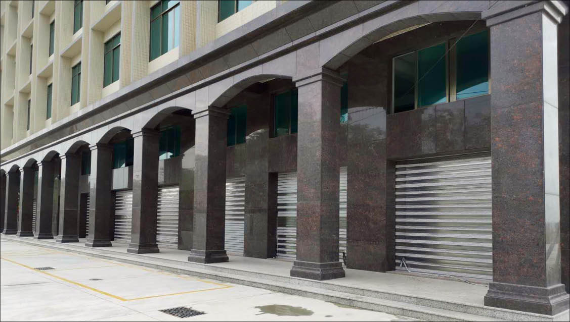 Smart Home Automatic Roller Shutter Security Door System