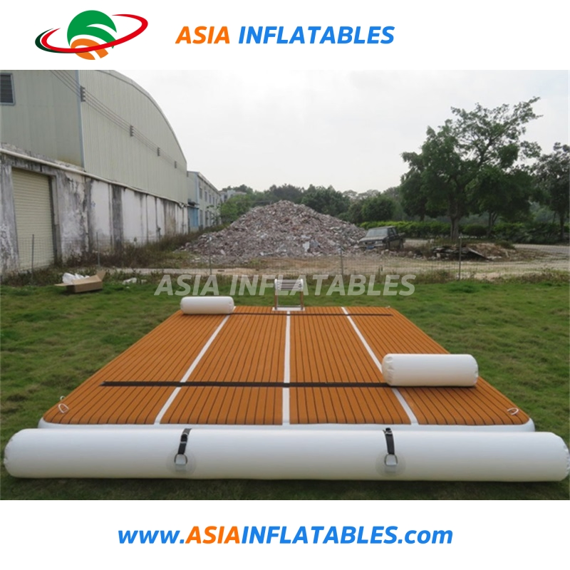 Water Play Equipment Jetski Yacht Inflatable Water Floating Fishing Platform