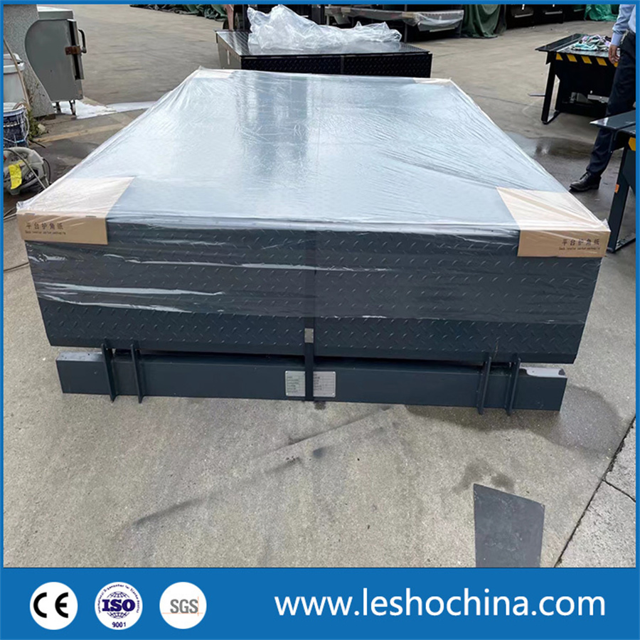 Mechanical Edge of Dock Leveler for Warehouse Loading Area