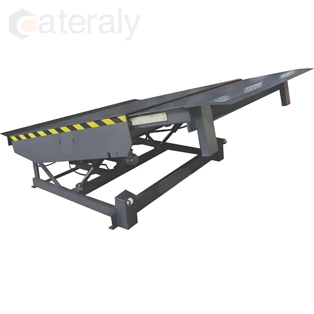 Hydraulic Dock Ramp System for Telescopic Heavy Duty Platforms with Hardware Direct Factory Wholesale