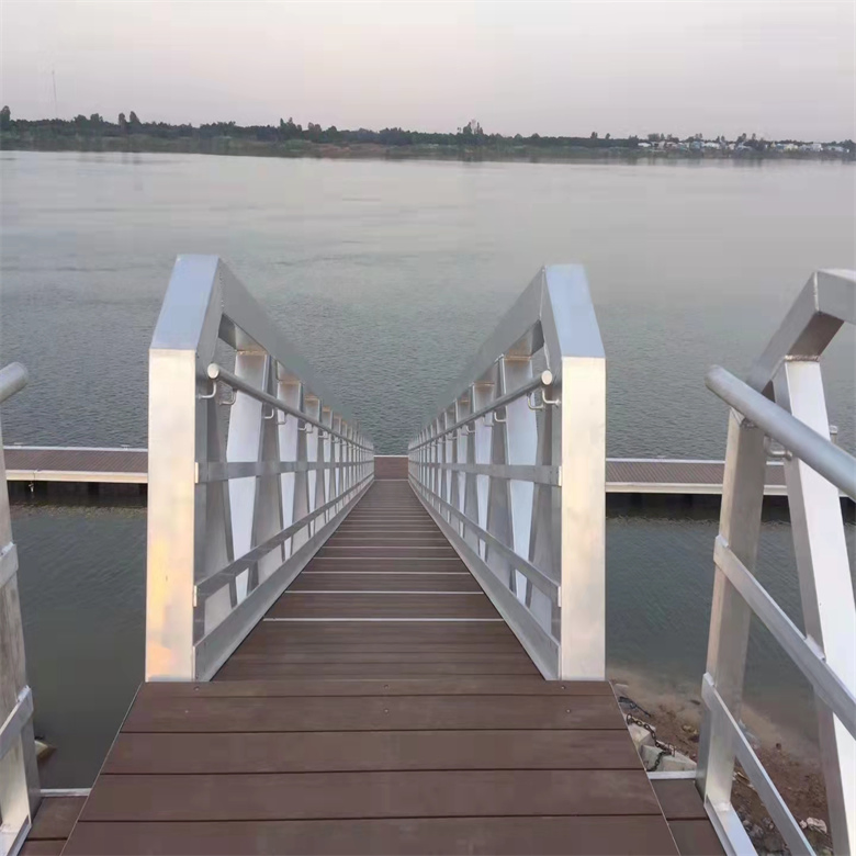 Marine Boat Wharf Dock Ladder Adjustable Gangway