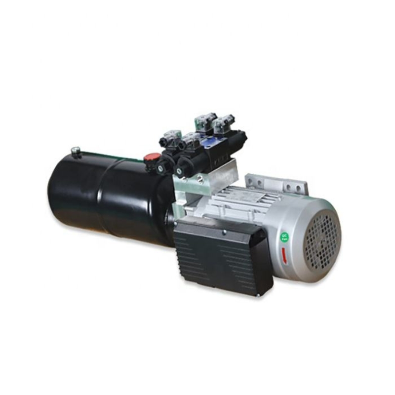 Compact Electric Hydraulic Power Unit System Custom Built for Dock Leveller Applications