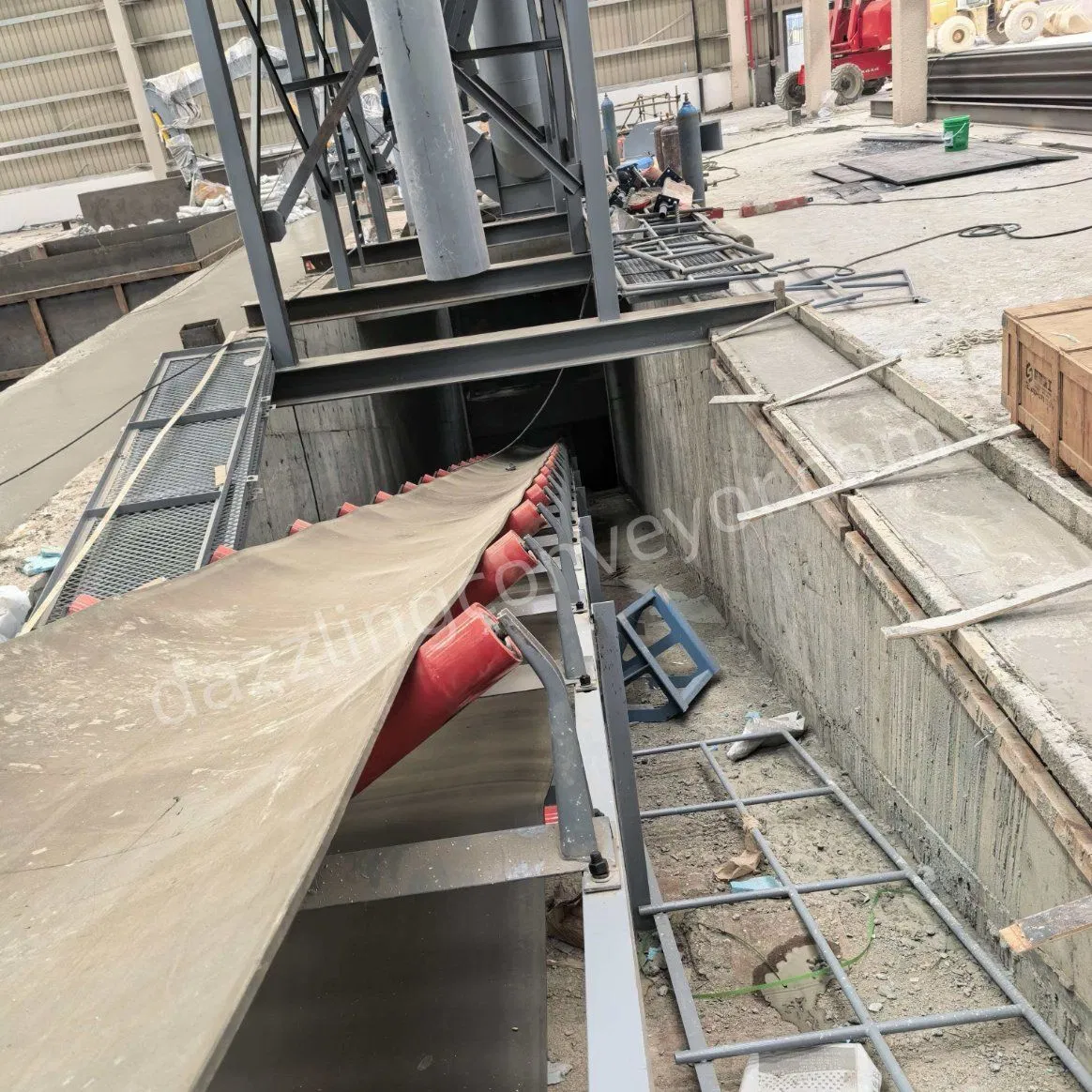 Durable Overland Belt Conveyor System for Port Bulk Material Handling