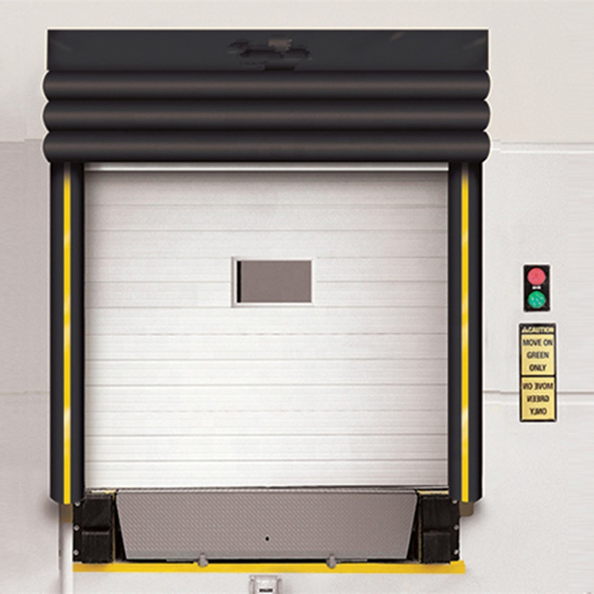 Extended PVC Dock Shelter Material Supplier Dock Leveler