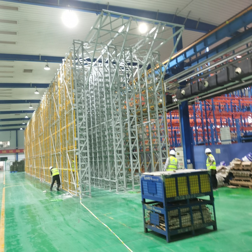Space Saving Energy Saving High Throughput Heavy Duty Asrs System for Fulfillment Center