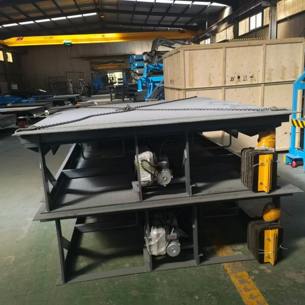 Custom 8 10 12 15 Ton Hydraulic Power Dock Leveler Airbag Vertical Standing Telescopic Mechanical Stationary Fixed Loading Ramp