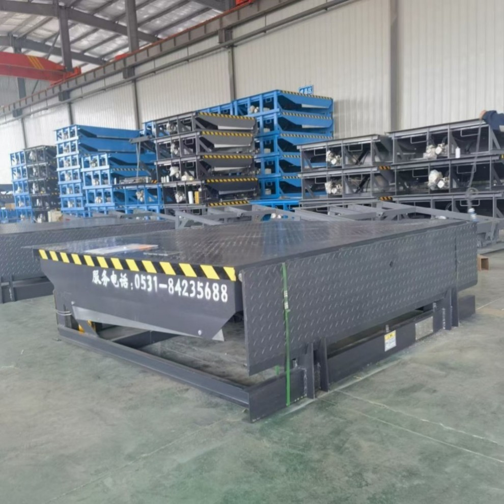 Hydraulic Dock Leveler Most Popular 800kg Heavy Type Fixed Warehouse Used Loading Ramps Plates Boards Dock Ramp Yard