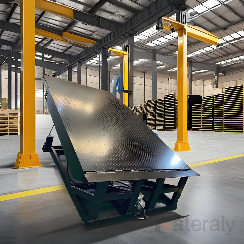 Hydraulic Dock Ramp System for Telescopic Heavy Duty Platforms with Hardware Direct Factory Wholesale