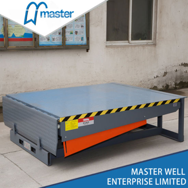 30000ibs Hydraulic Cylinder Movable Loading Dock Leveler Platform