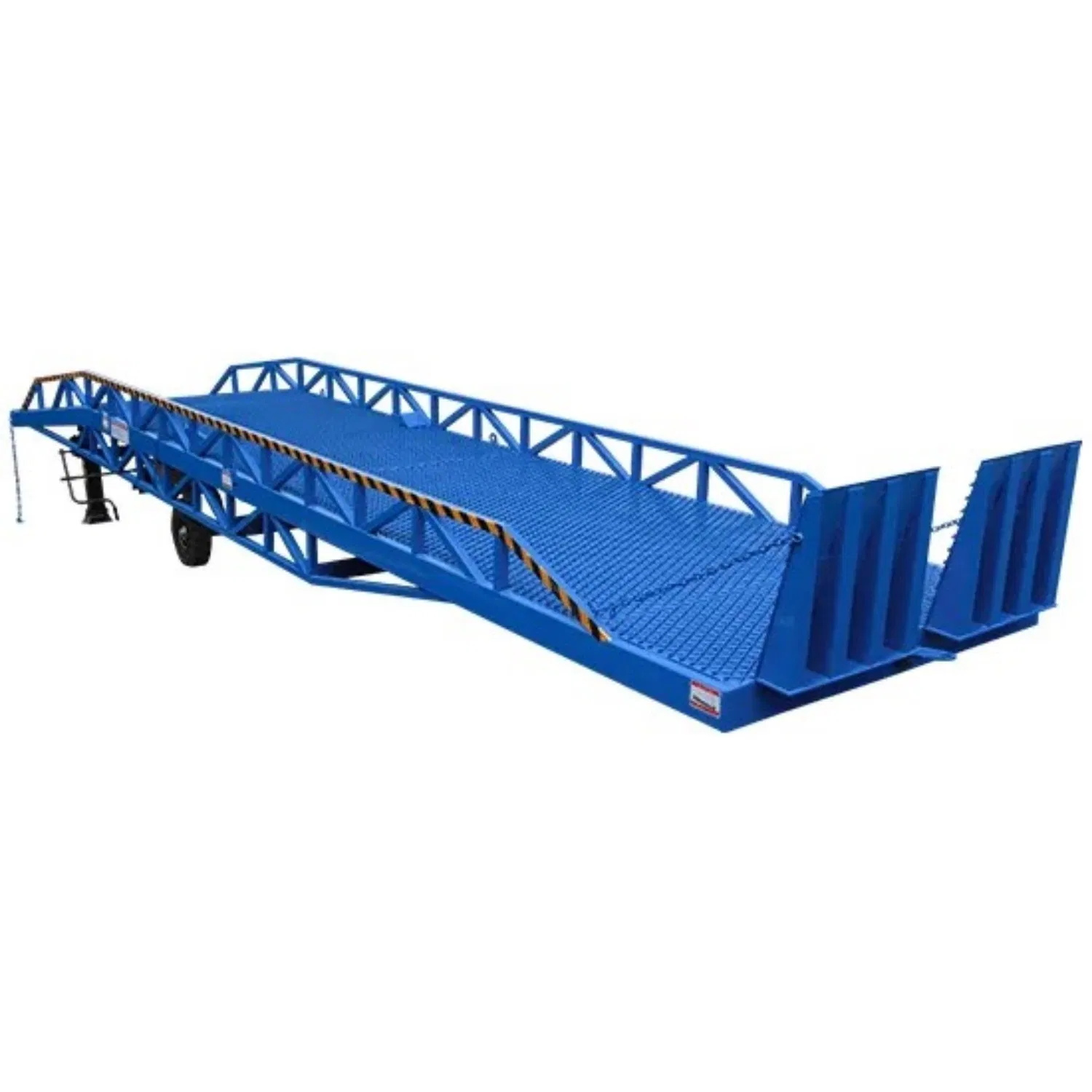 Adjustable Height Mobile Loading Bridge for Forklift Operations