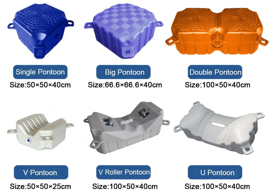 Jet Car Floating Platform Plastic Pontoon