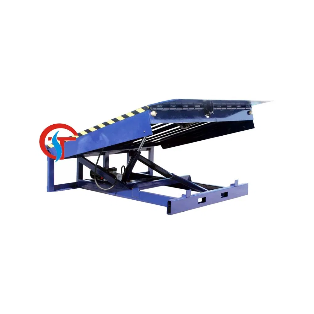 Shuotian Factory Heavy Duty Hydraulic Loading Container Lifting Table Stationary Mechanical Hinged Lip Hydraulic Dock Levelers