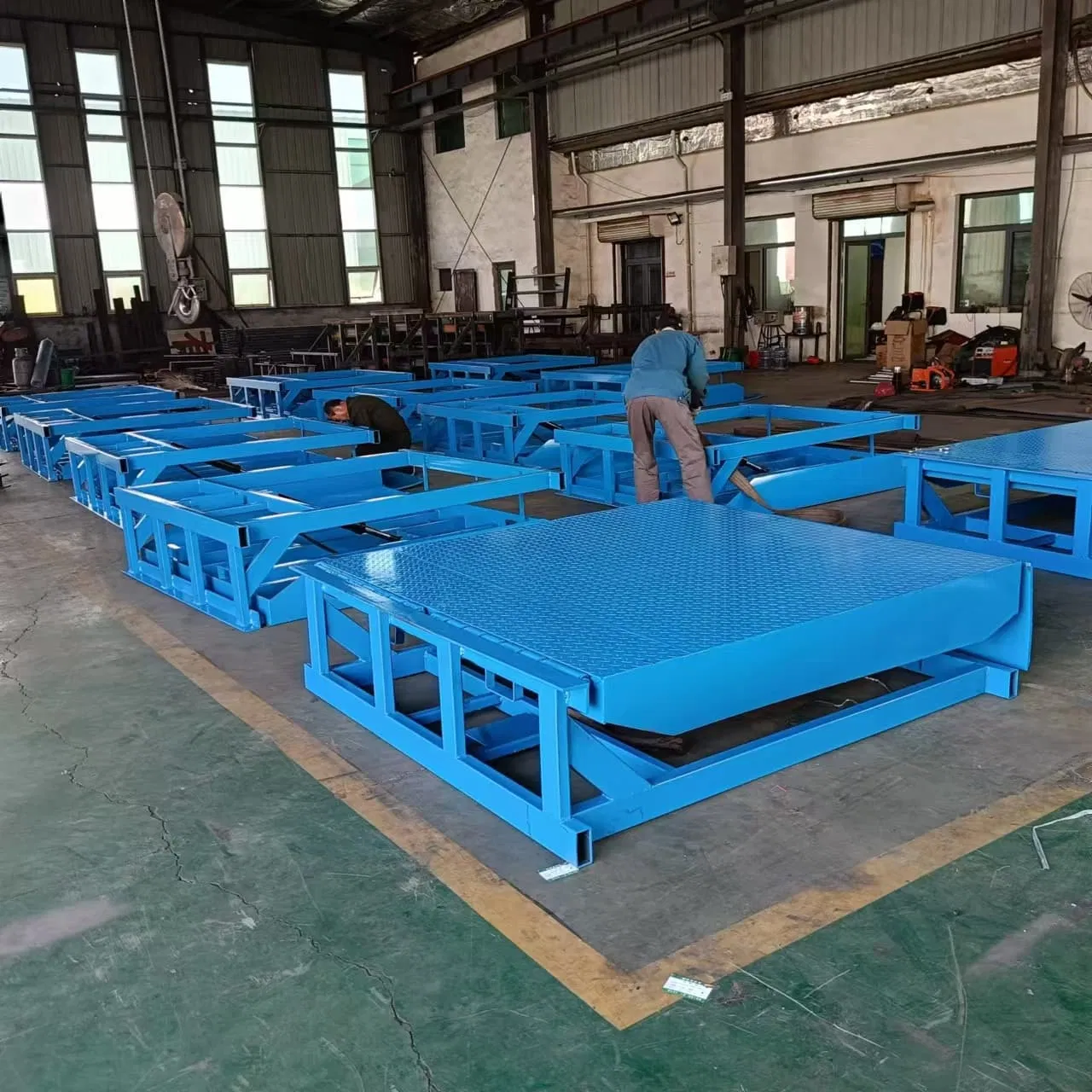 Cold Storage -40° C Rated Dock Leveler with Thermal Insulation Layer