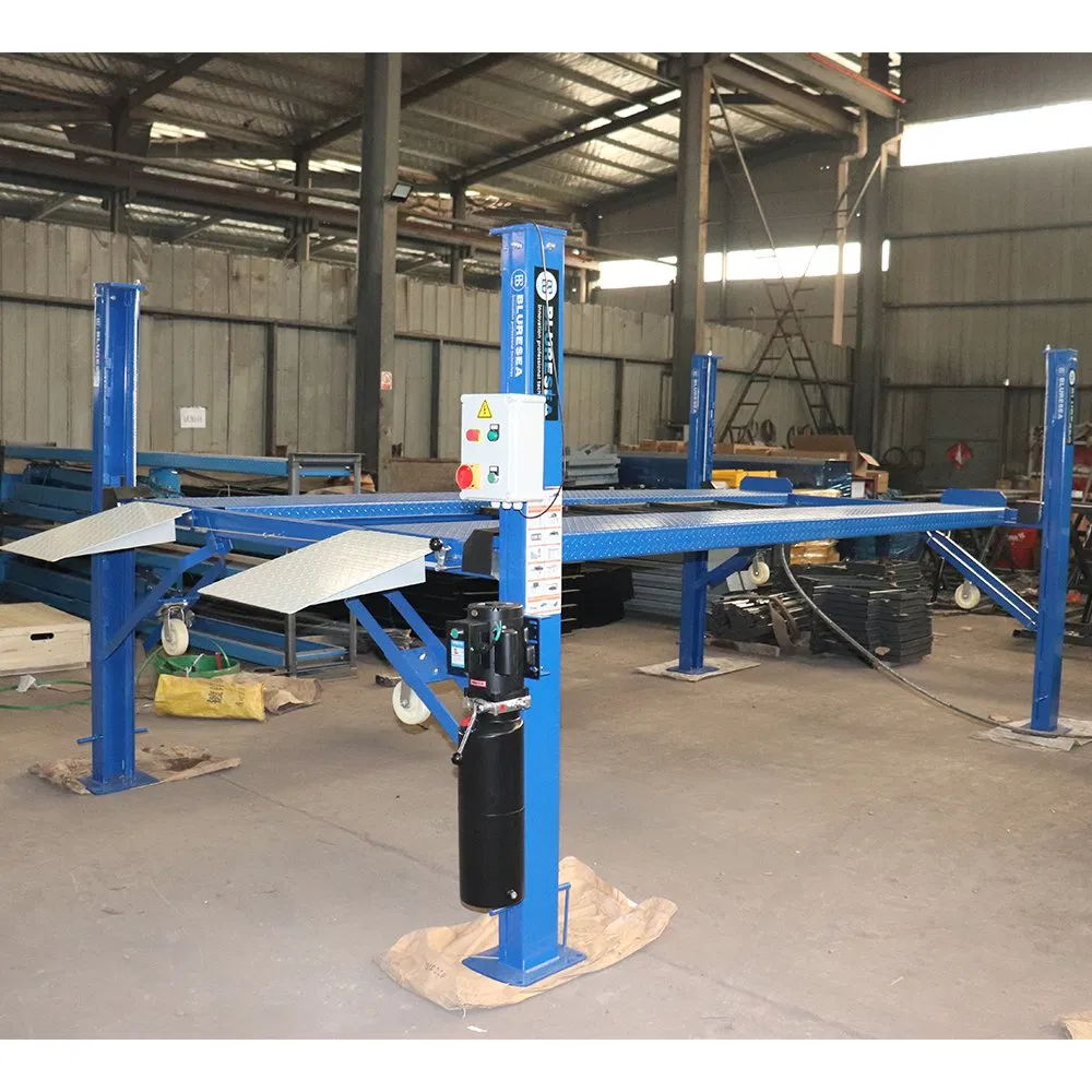 Hydraulic Cylinder Slider Four Post Car Parking Garage Parking System
