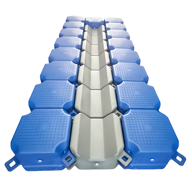 HDPE Floating Pontoon Bridge Cubes Plastic Modular Platform System for Boat Jetski Jetty