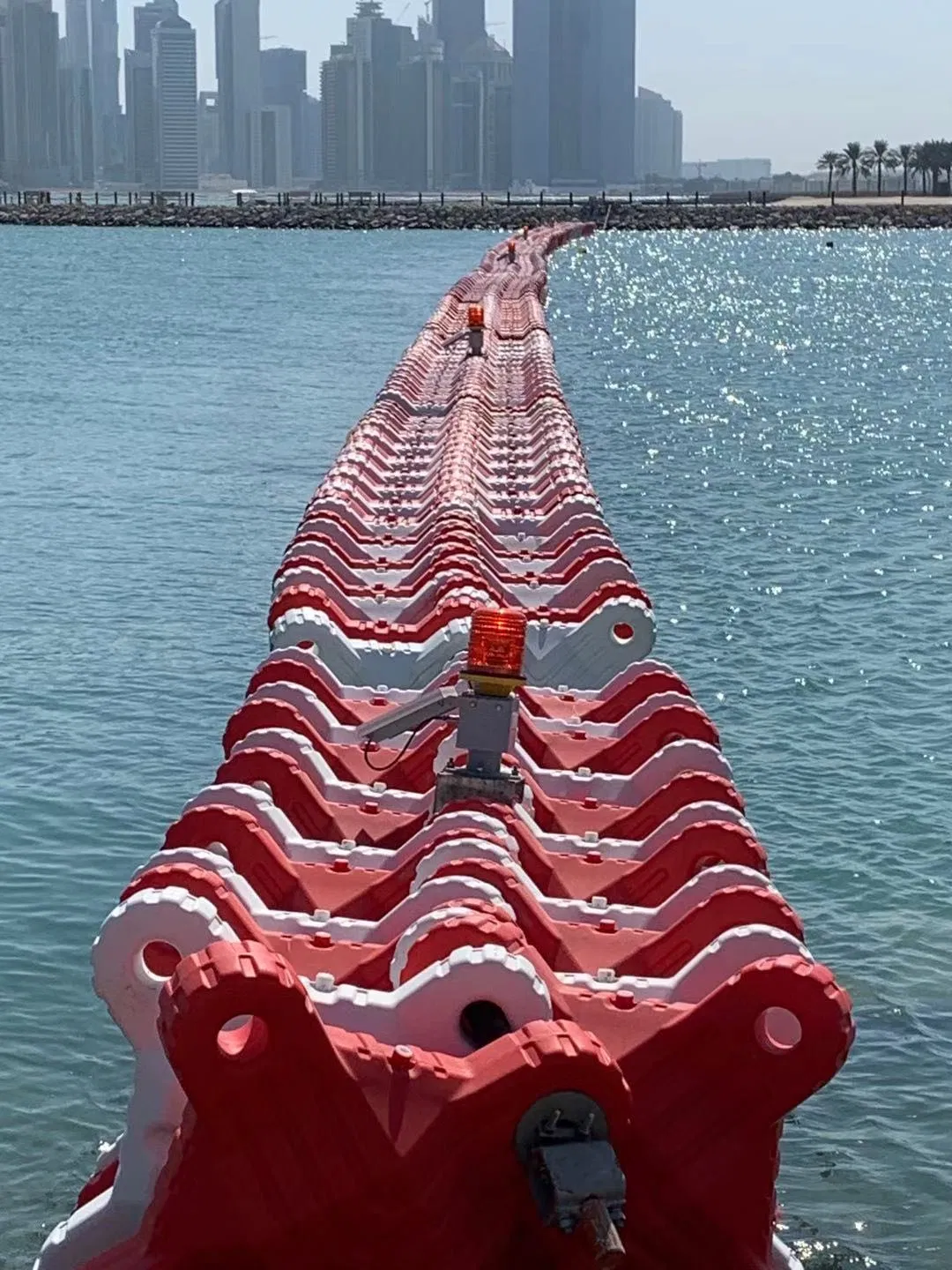HDPE Floating Breakwater System for Sea