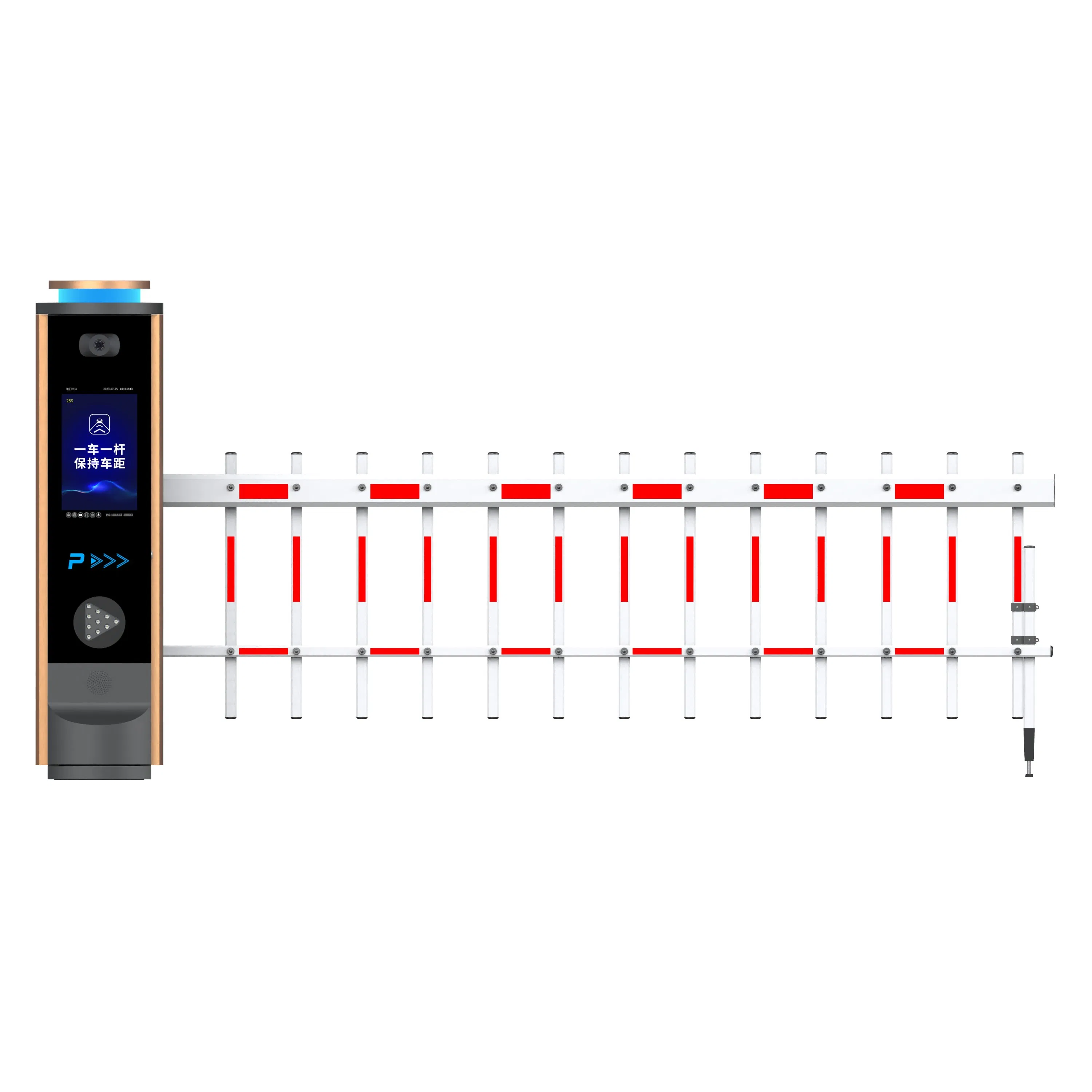 Parking Lot Ticketless License Plate Recognition Camera System