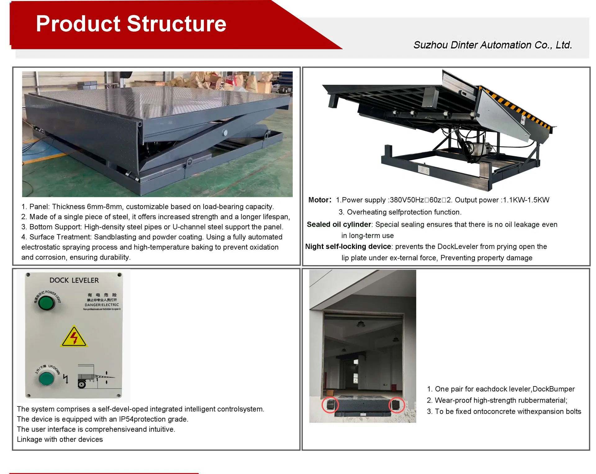 Stationary Hydraulic Platform