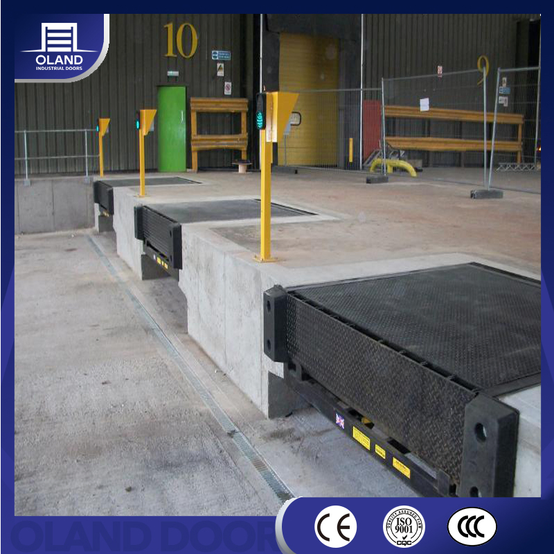 Container Forklift Loading Container Platform Air Bag Dock Leveler