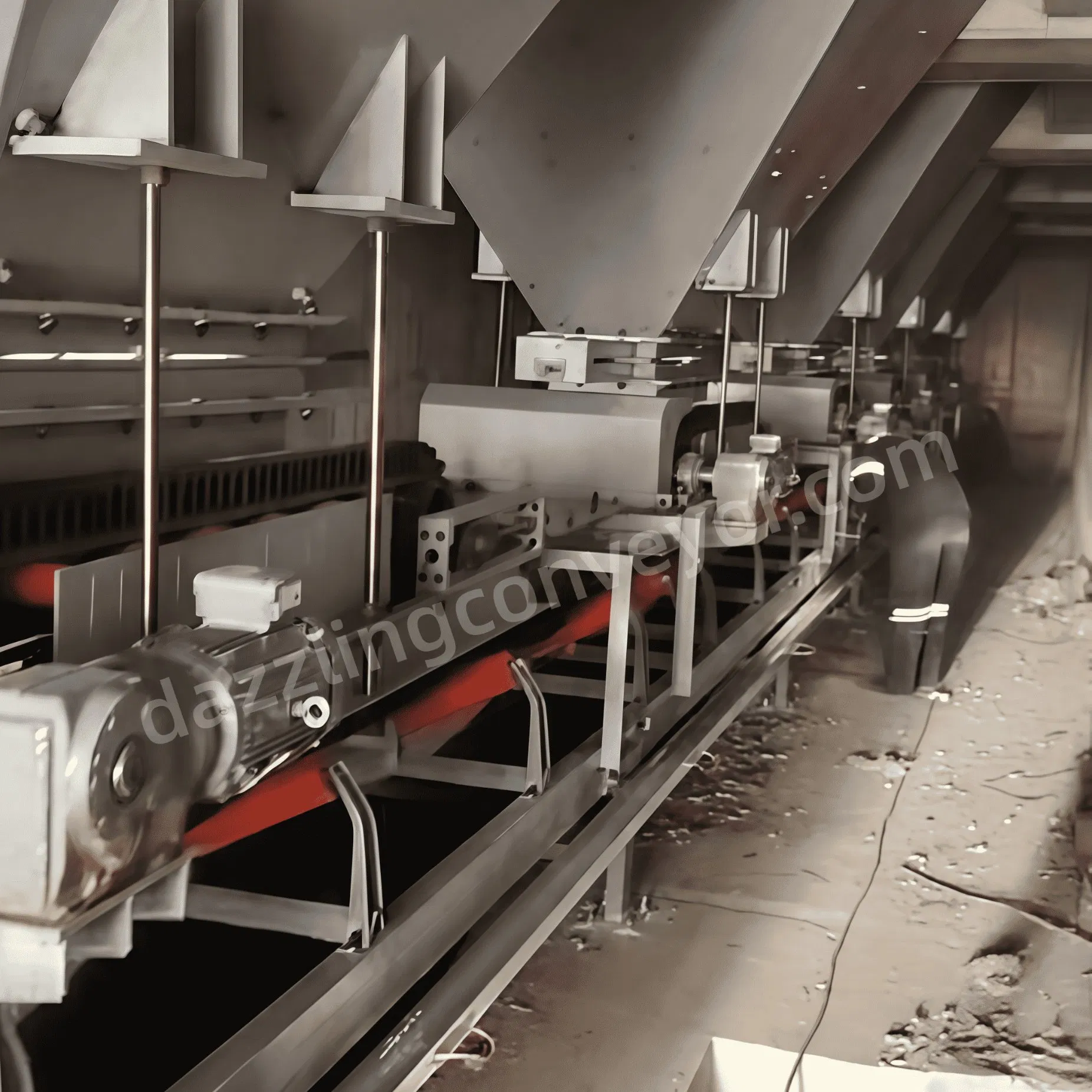 Custom Pipe Conveyor System for Coal and Cement Production Lines