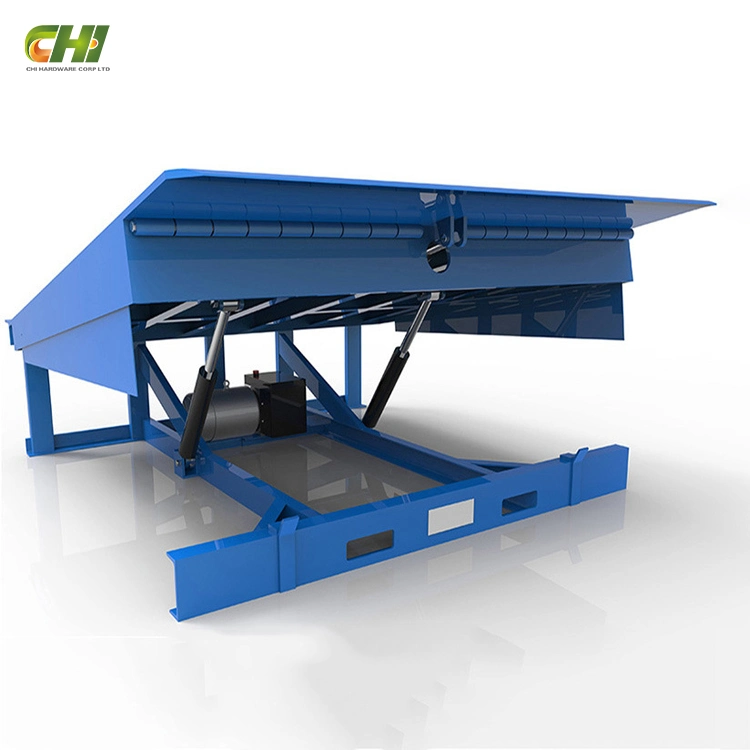 Heavy Duty Station Aluminum Portable Container Loading Dock Ramp HP Series Hydraulic Dock Leveler 20t for Truck