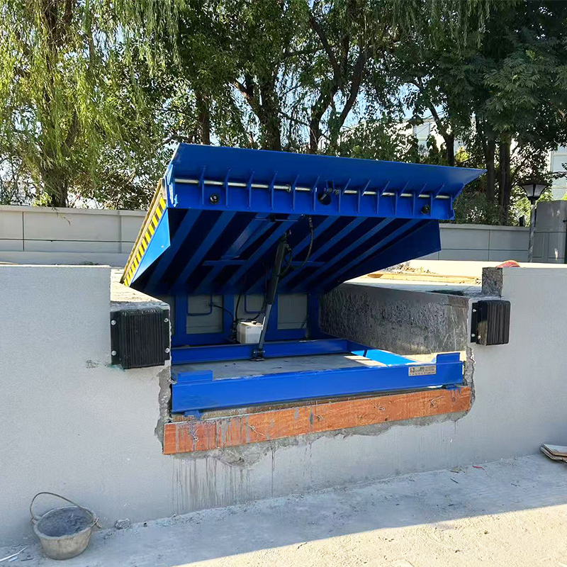 Pit Mounted Dock Levelers with Rapid Loading Lifting Equipment Modern Steel Design for Truck