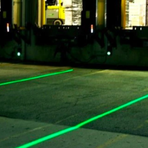 3r Heavy-Duty Dock Aligner Virtual Line Light Laser Docking System for Logistics Warehouses