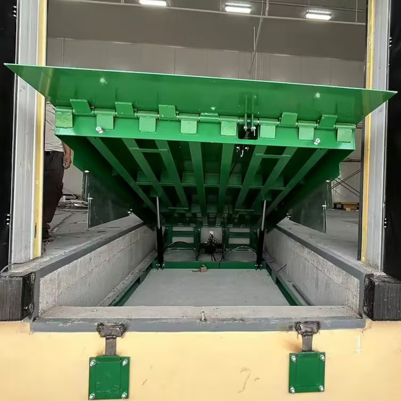 Factory Pneumatic Air-Powered Custom Made Industrial Automatic Electric Mechanical Loading Dock Leveler