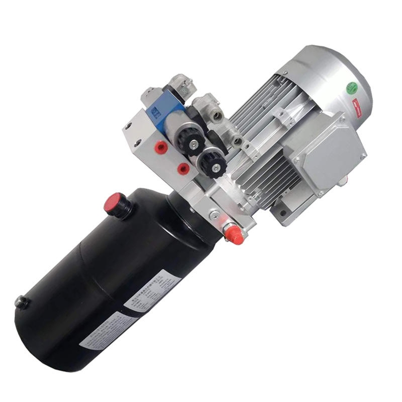 Compact Electric Hydraulic Power Unit System Custom Built for Dock Leveller Applications