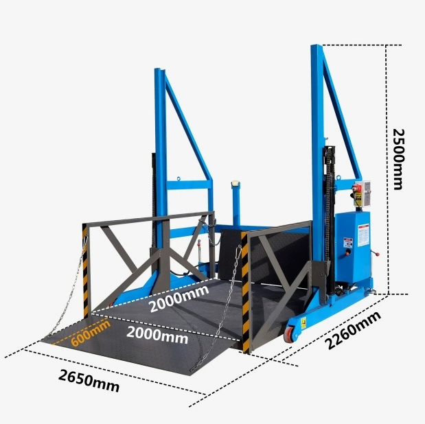 Mobile Loading Dock for Logistics Goods Platform Elevator