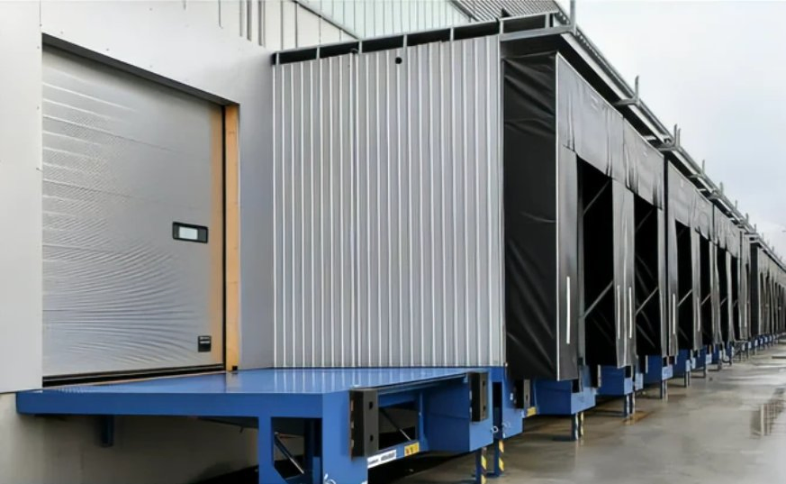 Forklift Platform Cold Storage Load Equipment Single Cylinder Loading Ramp Dock Leveler in Warehouse