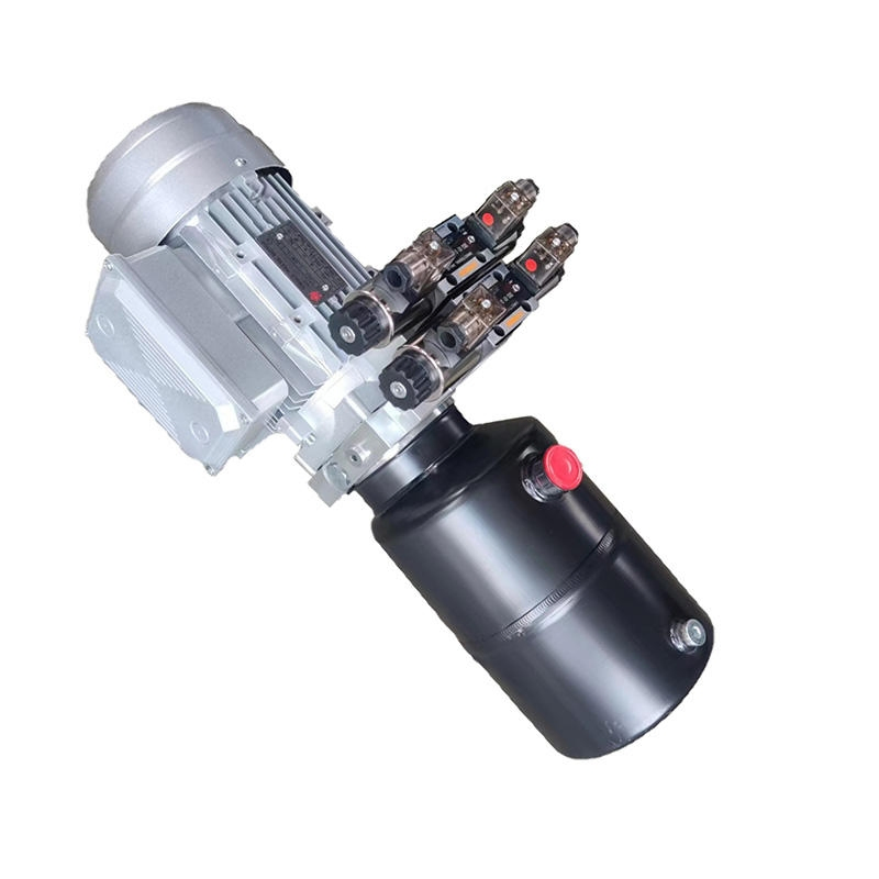 Compact Electric Hydraulic Power Unit System Custom Built for Dock Leveller Applications