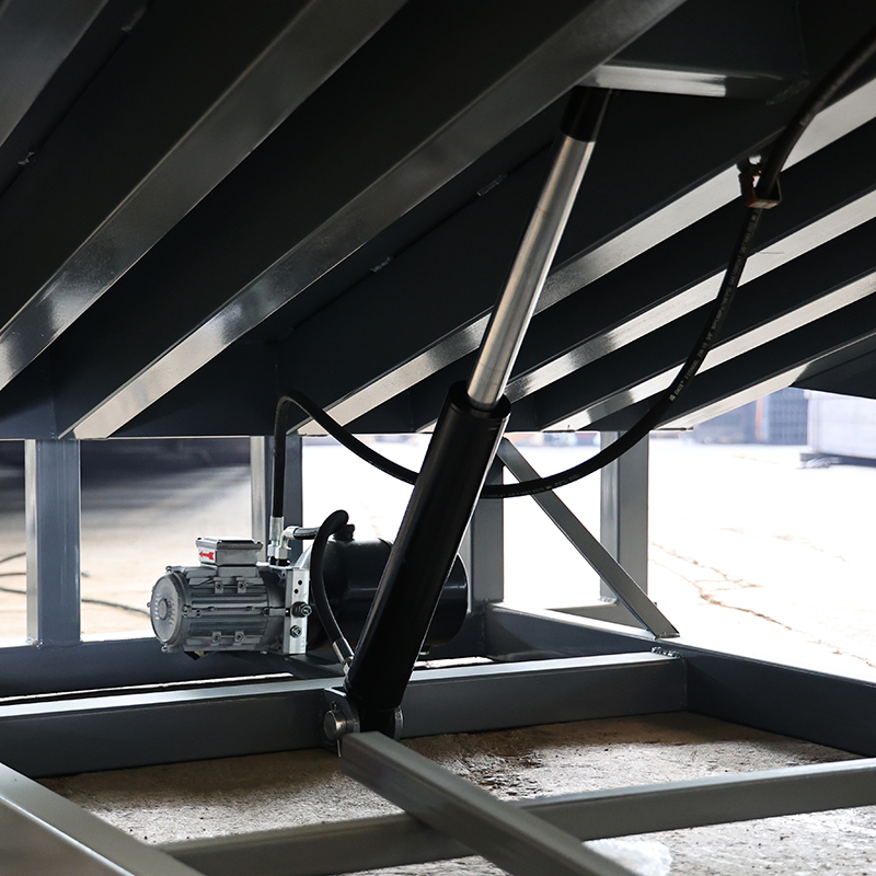 Heavy Duty 12ton Hydraulic Dock Leveler Adjustable Loading Platform for Warehouse Logistics