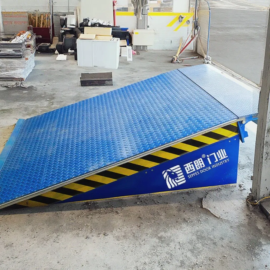 Pit Mounted Hydraulic Dock Leveler with Anti Slip Platform for Safe Loading Docks
