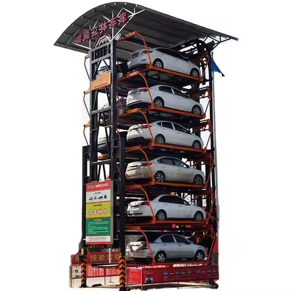 Hot Selling Hydraulic Parking System Vertical Rotary Car Ramps