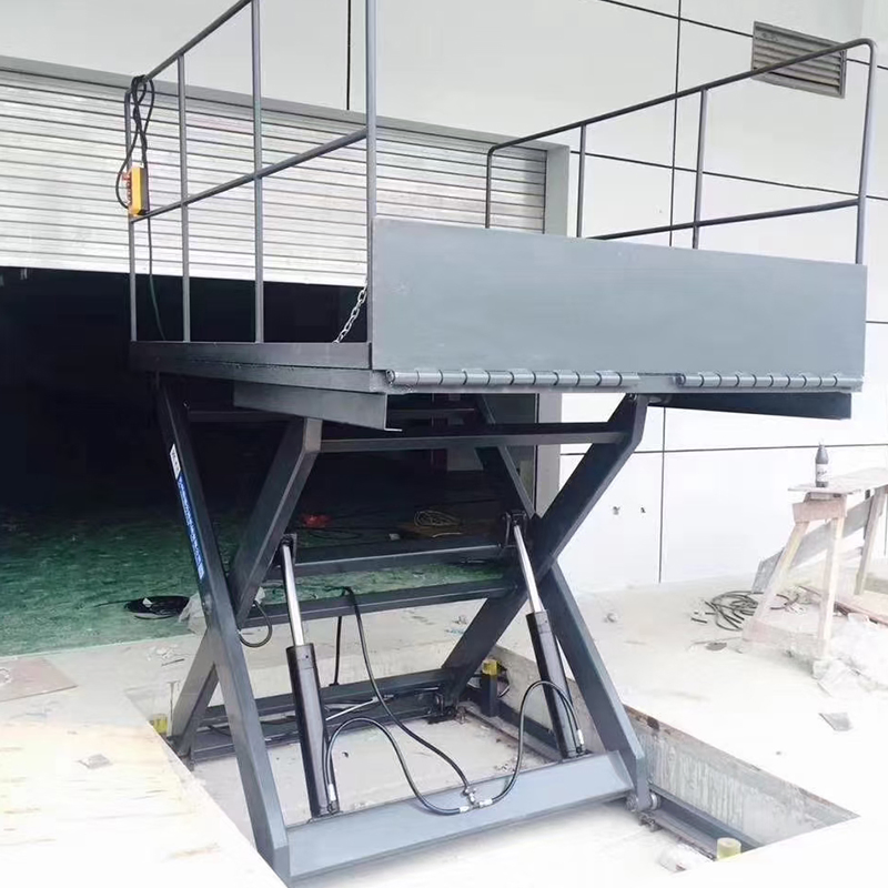 Customizable Steel Dock Leveling Platform for Frozen Food Loading and Unloading