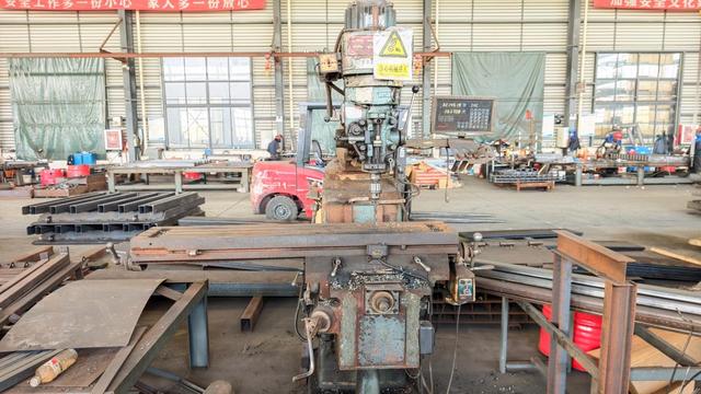 Spare PartPro loading dock leveler installed in logistics warehouse