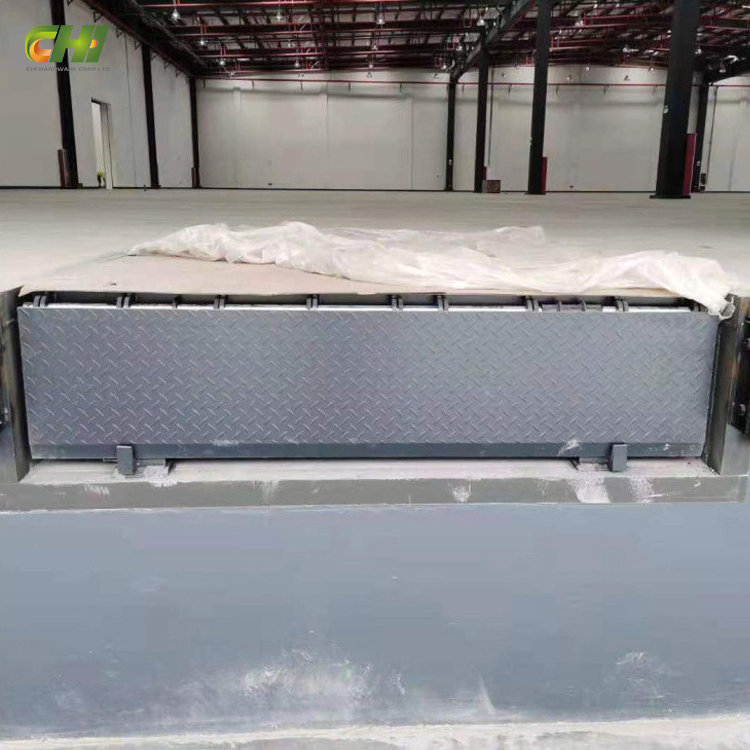 Manual Mechanical Automatic Dock Level Fixed Aluminium Dock Leveller 6ton Hydraulic Units Dock Leveler Brazil with Ramp