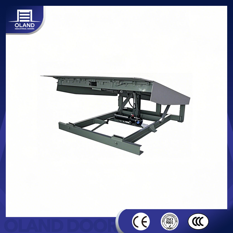 Container Forklift Loading Container Platform Air Bag Dock Leveler