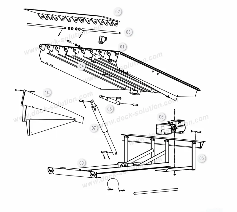 Dock Leveler Structural Drawing