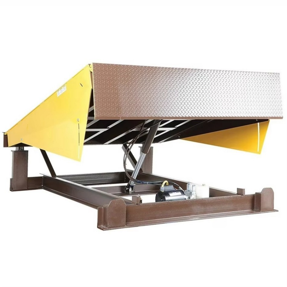 New Warehouse Hydraulic Dock Ramp Electric Stationary Loading Dock Leveler for Hotels Fixed Dock Leveler