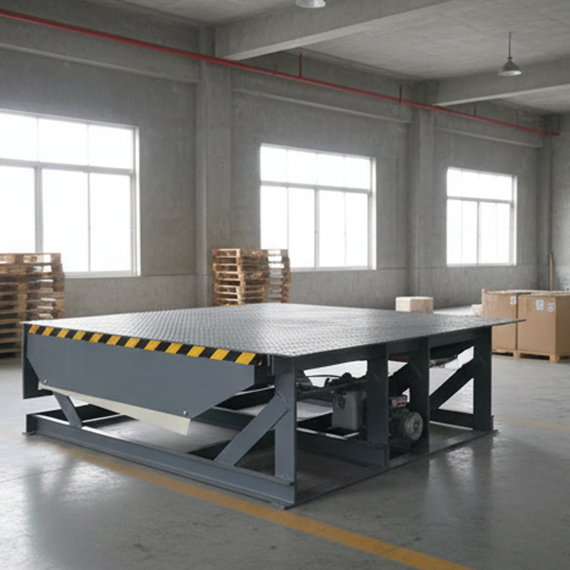 High Quality 8ton Stationary Hydraulic Platform Dock Leveler Automatic Container Dock Leveler Loading Equipment