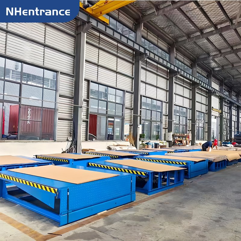 Smart Control Mobile Hydraulic Dock Leveler with Safety Features Adjustable Lip Extension and Smooth Hydraulic System